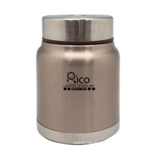 Acero inoxidable alimentos vacío Tarro 1000m, 750ml, 500ml